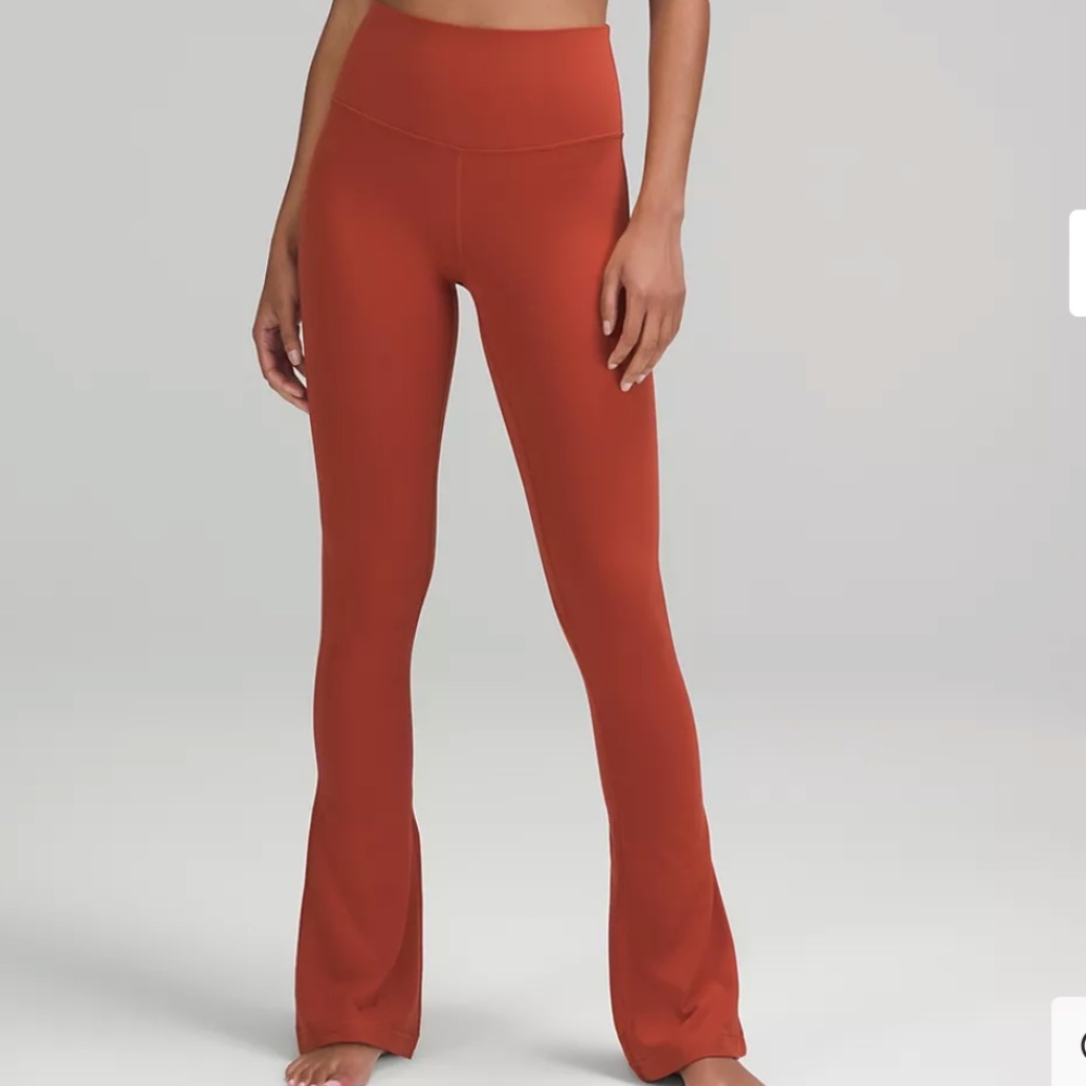 Lululemon Align™ High-Rise Mini-Flared Pant 32" Cayenne size 14